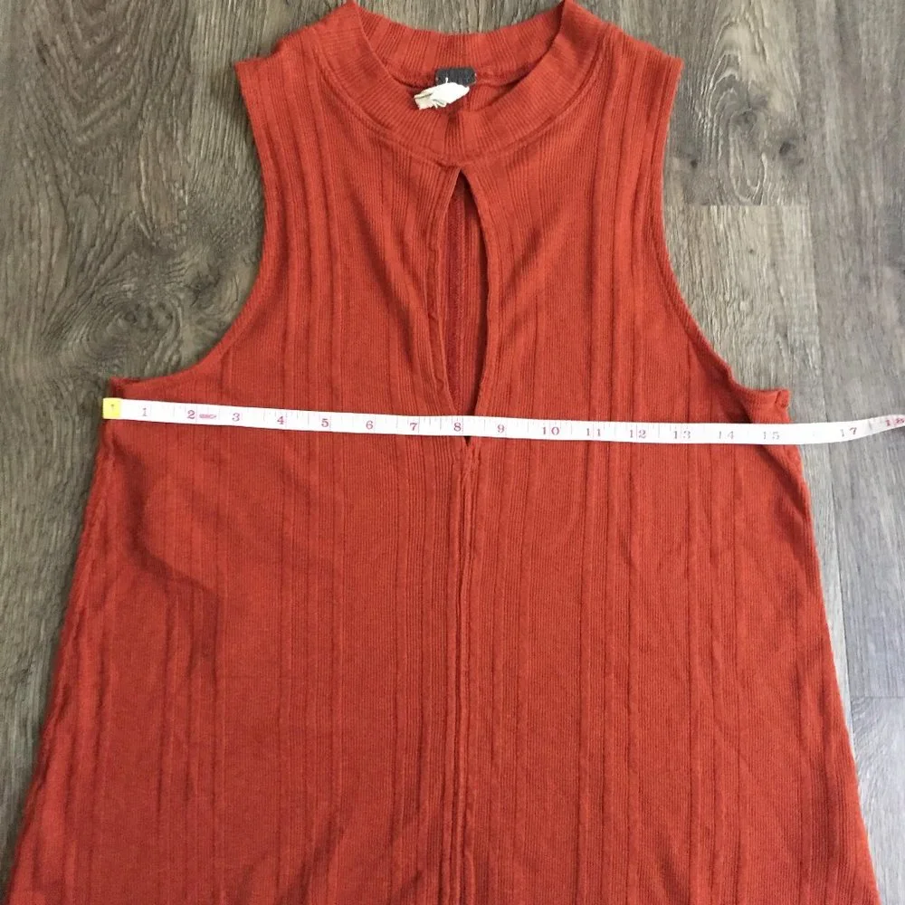 Free People Faye Tank Top with Keyhole